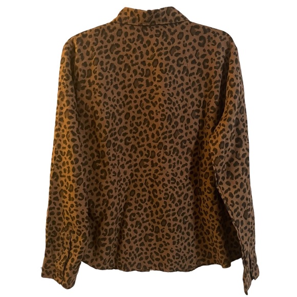 Lemon Grass Animal Print Woman’s Suit Jacket L - Picture 3 of 6